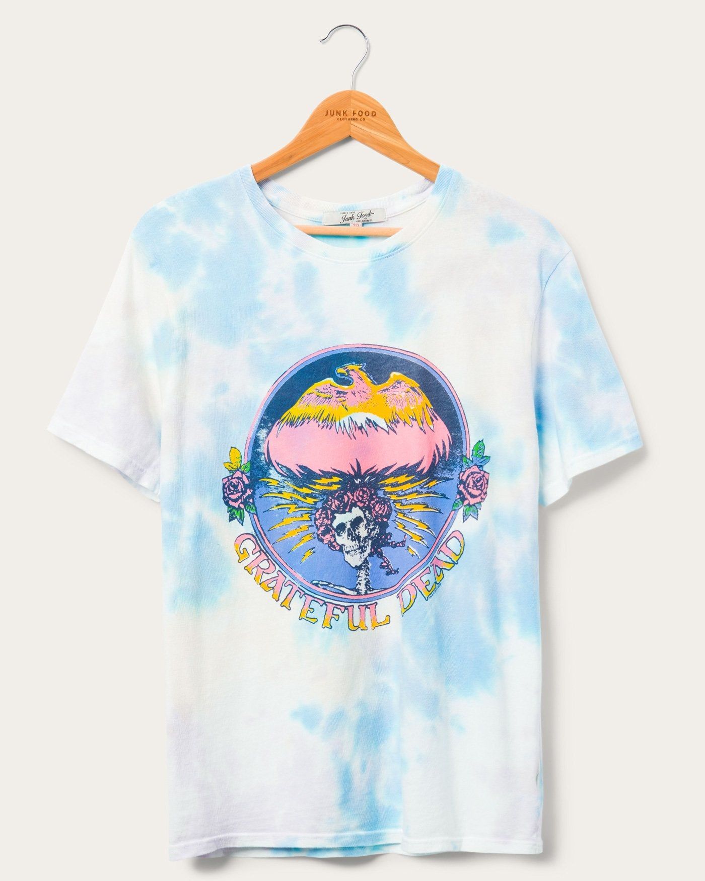 Grateful Dead Tie Dye Band Vintage Tee sold by Junk Food Clothing