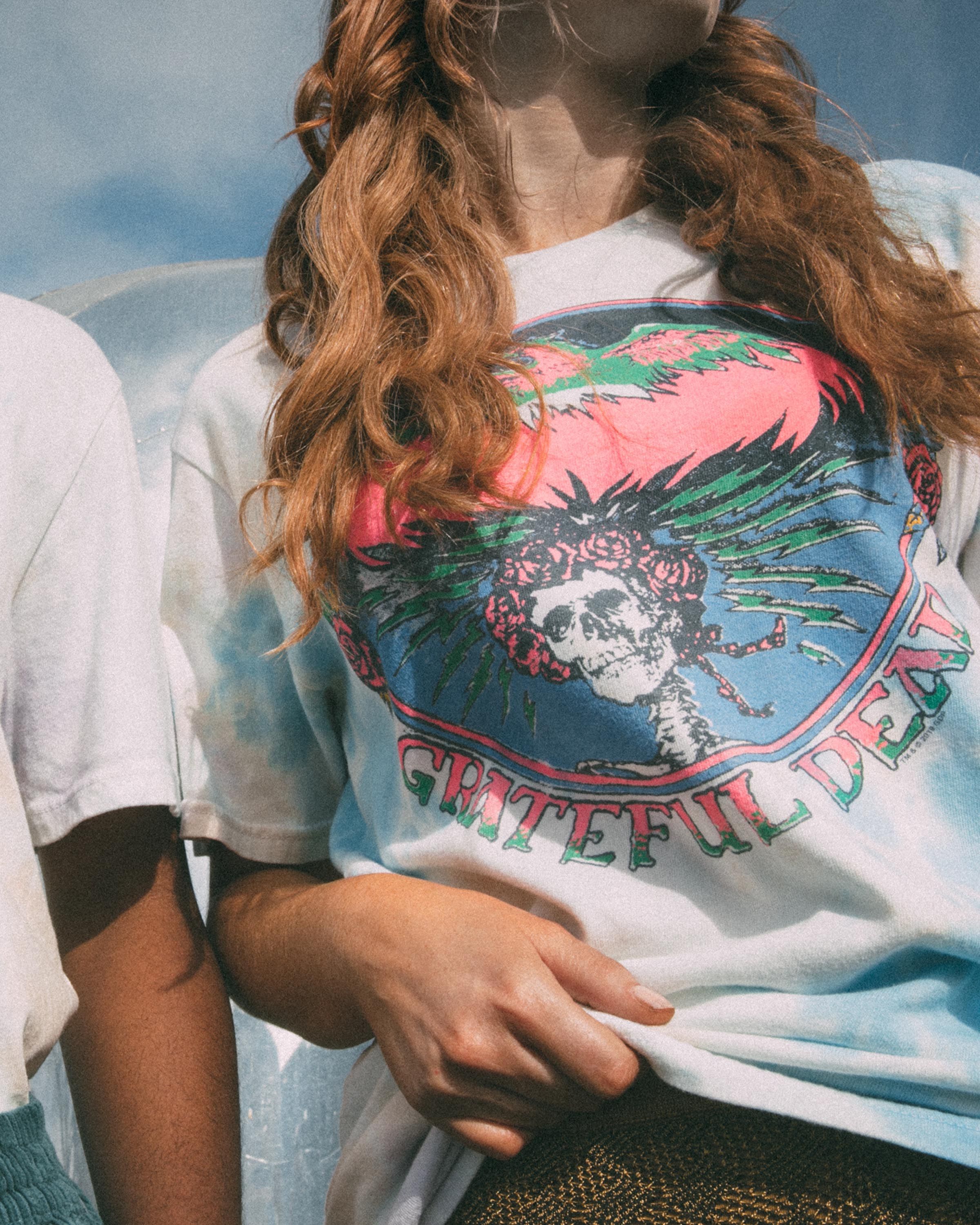 Grateful Dead Tie Dye Band Vintage Tee sold by Junk Food Clothing product image thumbnail 4