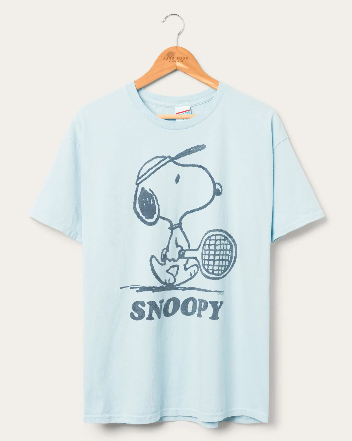 Snoopy Tennis Flea Market Tee sold by Junk Food Clothing