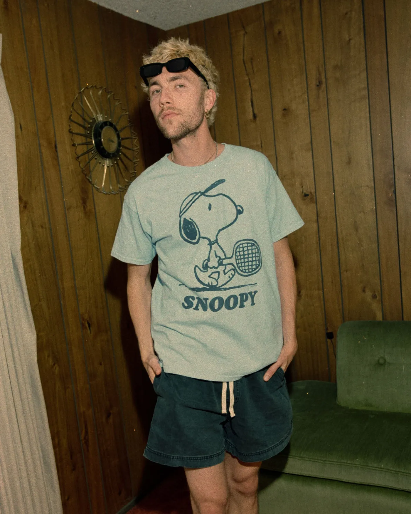 Snoopy Tennis Flea Market Tee sold by Junk Food Clothing product image thumbnail 3