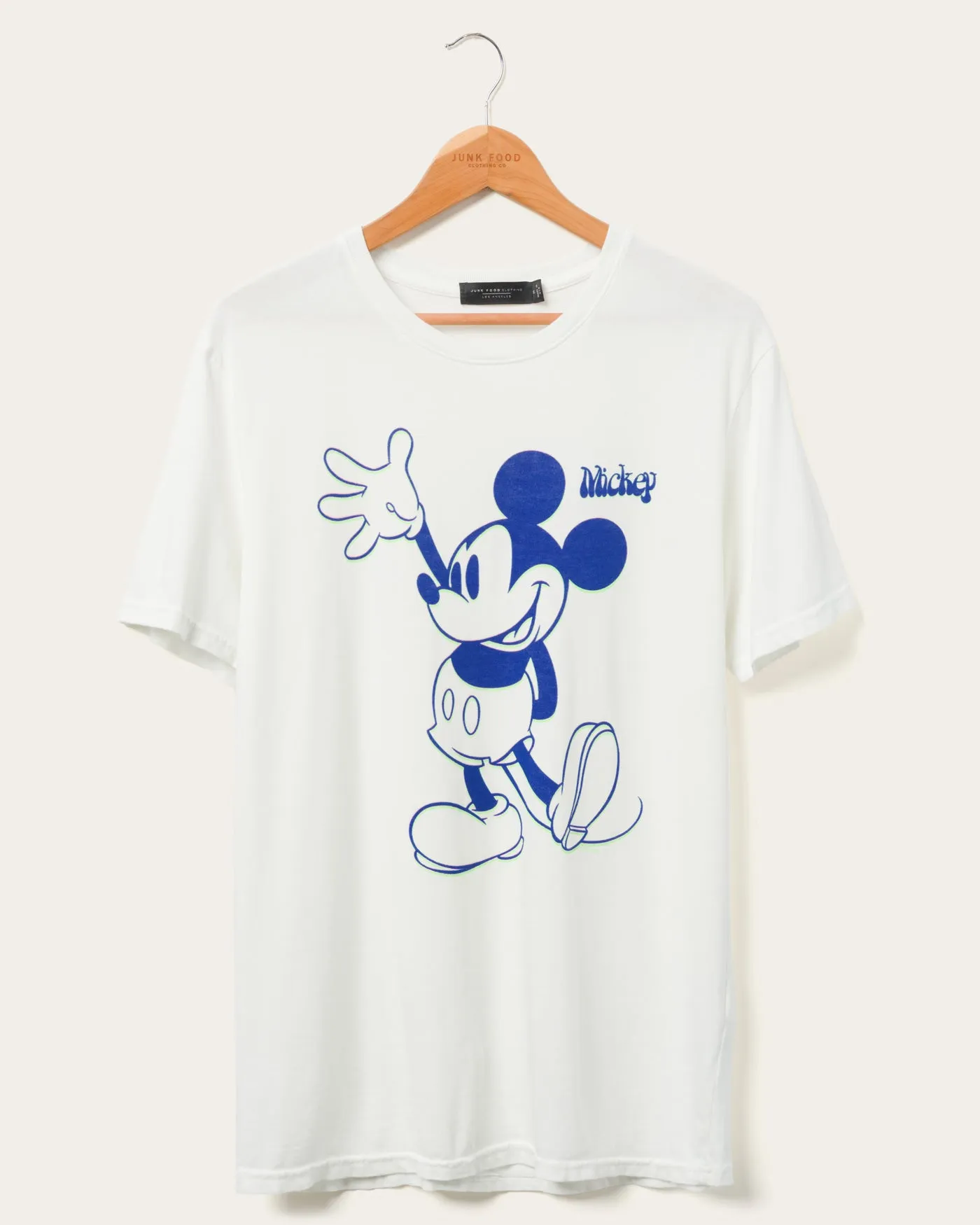 Disney's Mickey Mouse Standing Vintage Tee sold by Junk Food Clothing