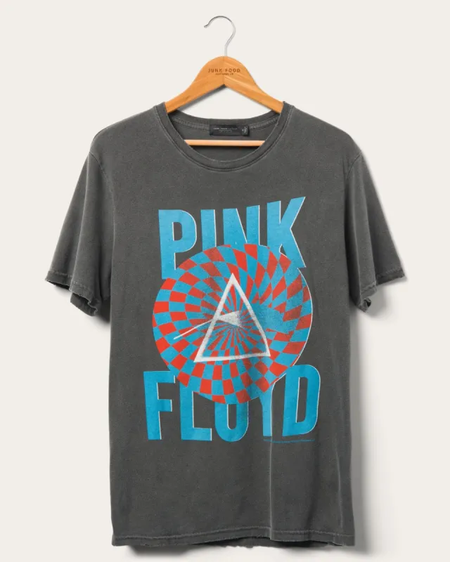 Pink Floyd Circle Pattern Vintage Tee sold by Junk Food Clothing