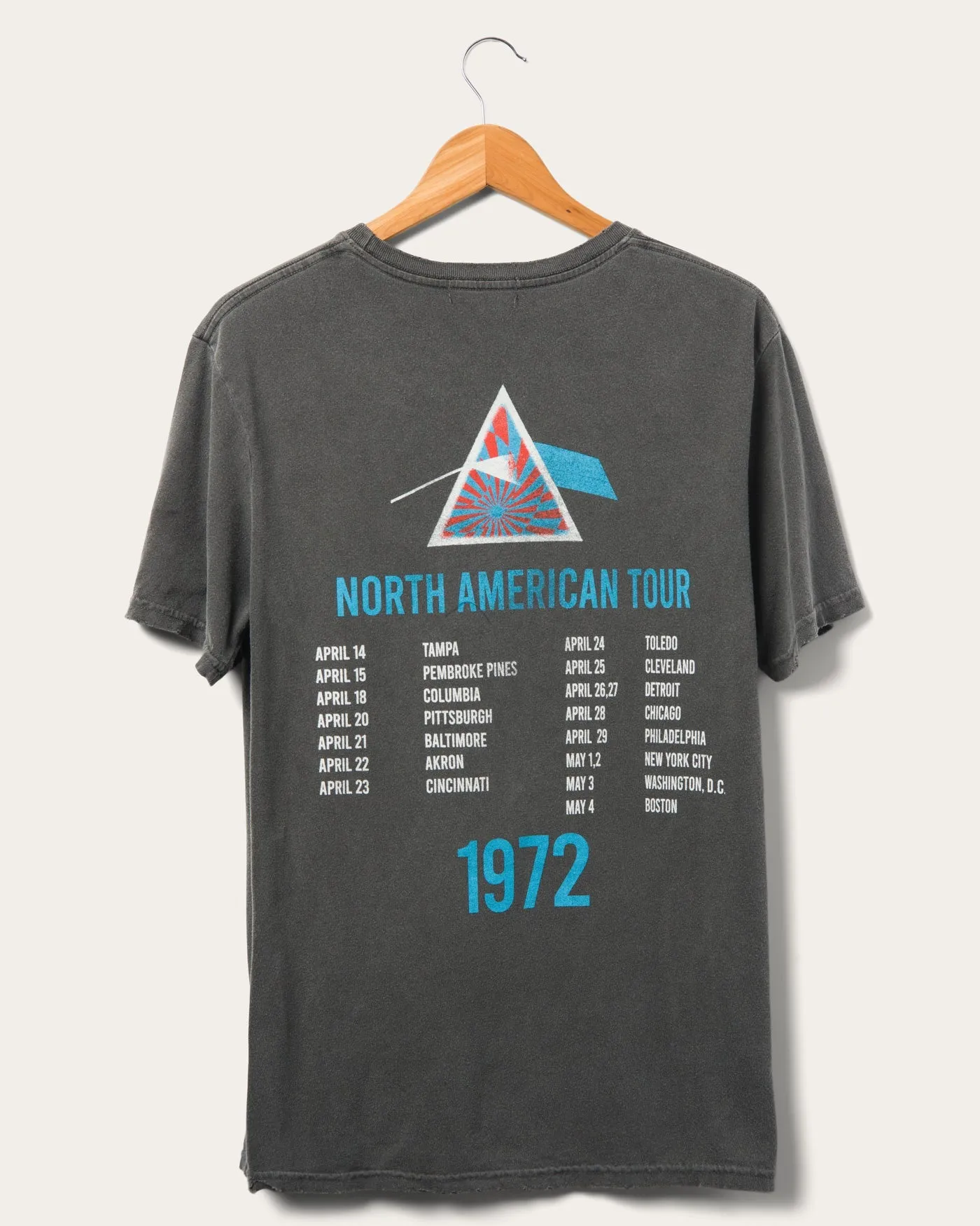 Pink Floyd Circle Pattern Vintage Tee sold by Junk Food Clothing product image thumbnail 2