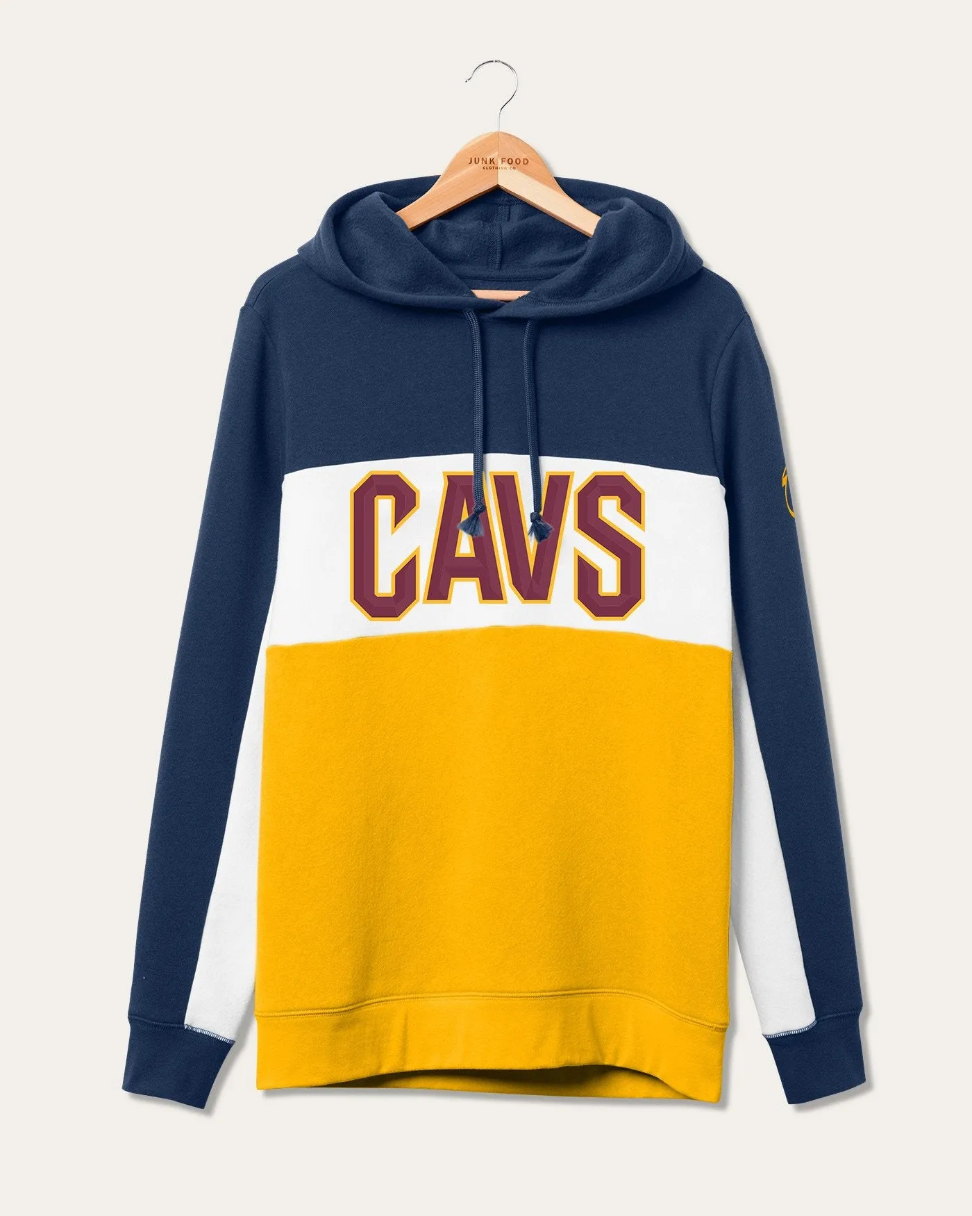 NBA Cleveland Cavaliers Colorblock Hoodie sold by Junk Food Clothing