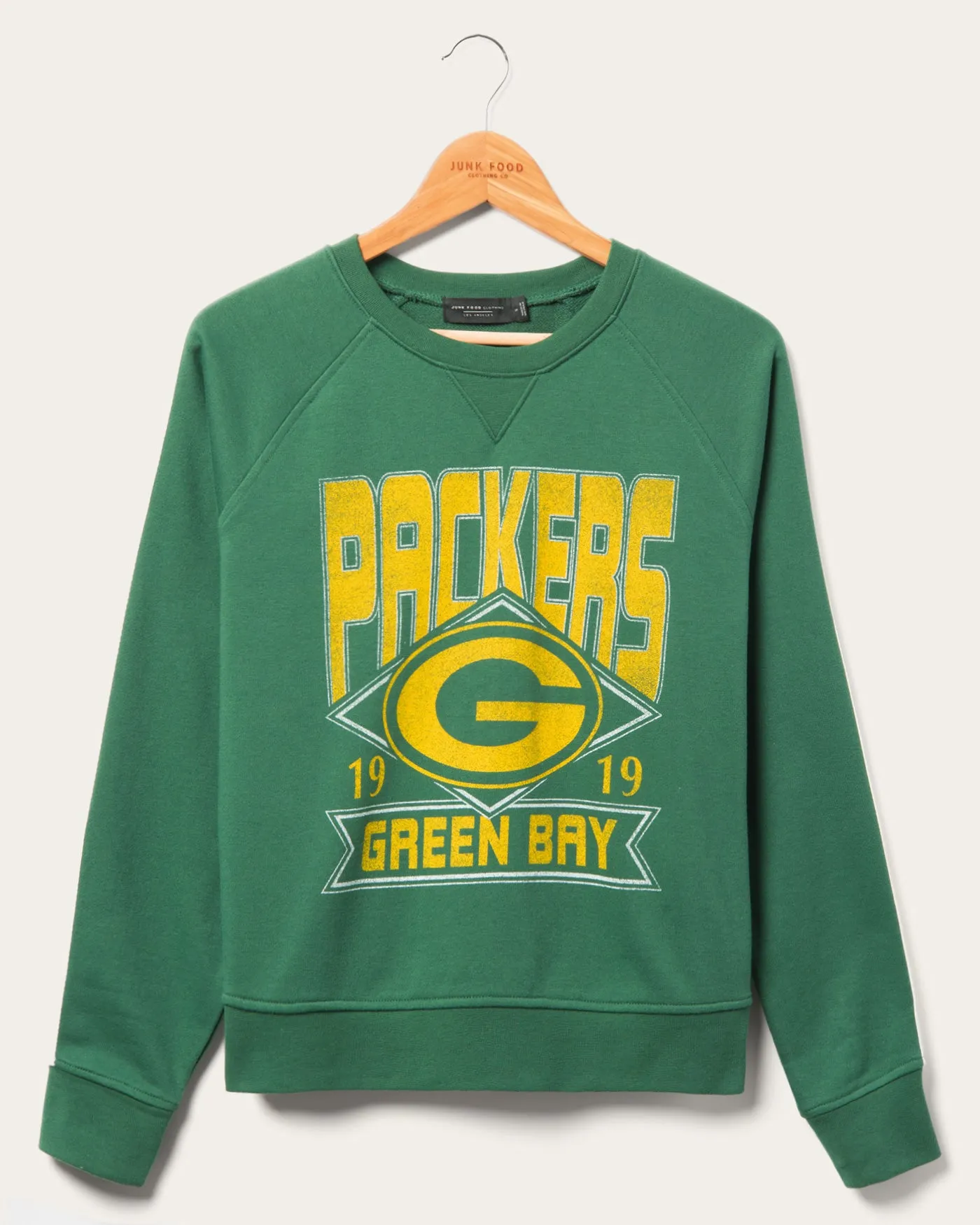 Womens Packers Overtime Crew sold by Junk Food Clothing