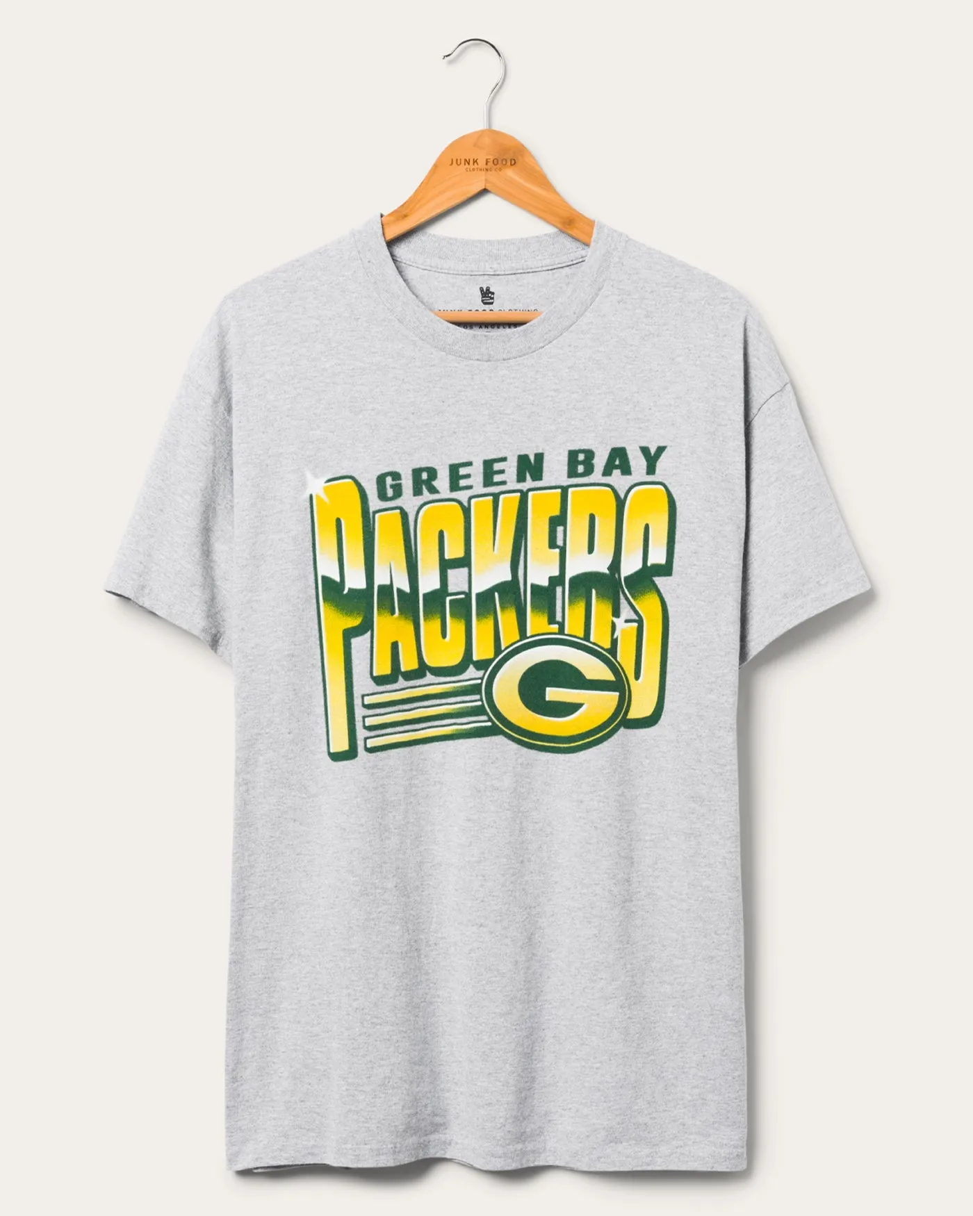 Packers Chrome Flea Market Tee sold by Junk Food Clothing