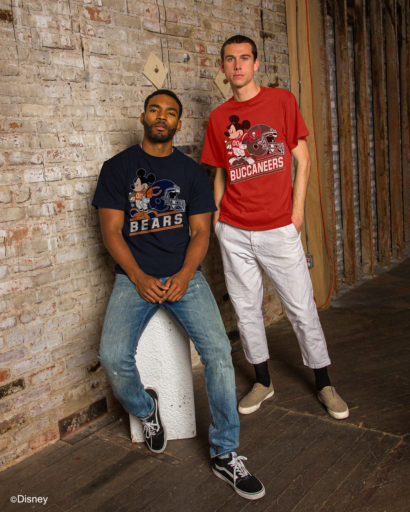 Bears Disney Mickey Came to Play Fan Tee sold by Junk Food Clothing product image thumbnail 2