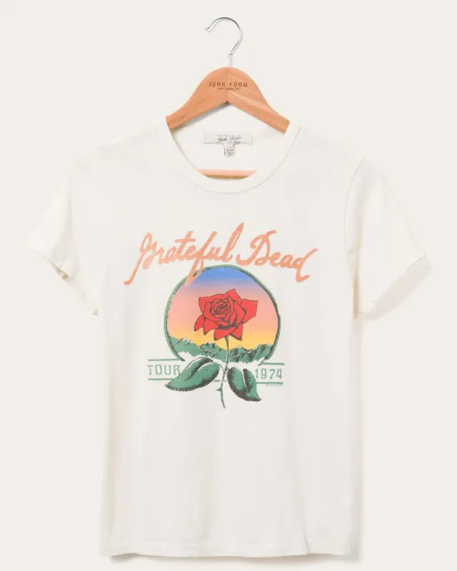 Women's Grateful Dead Sunshine Original Tee sold by Junk Food Clothing