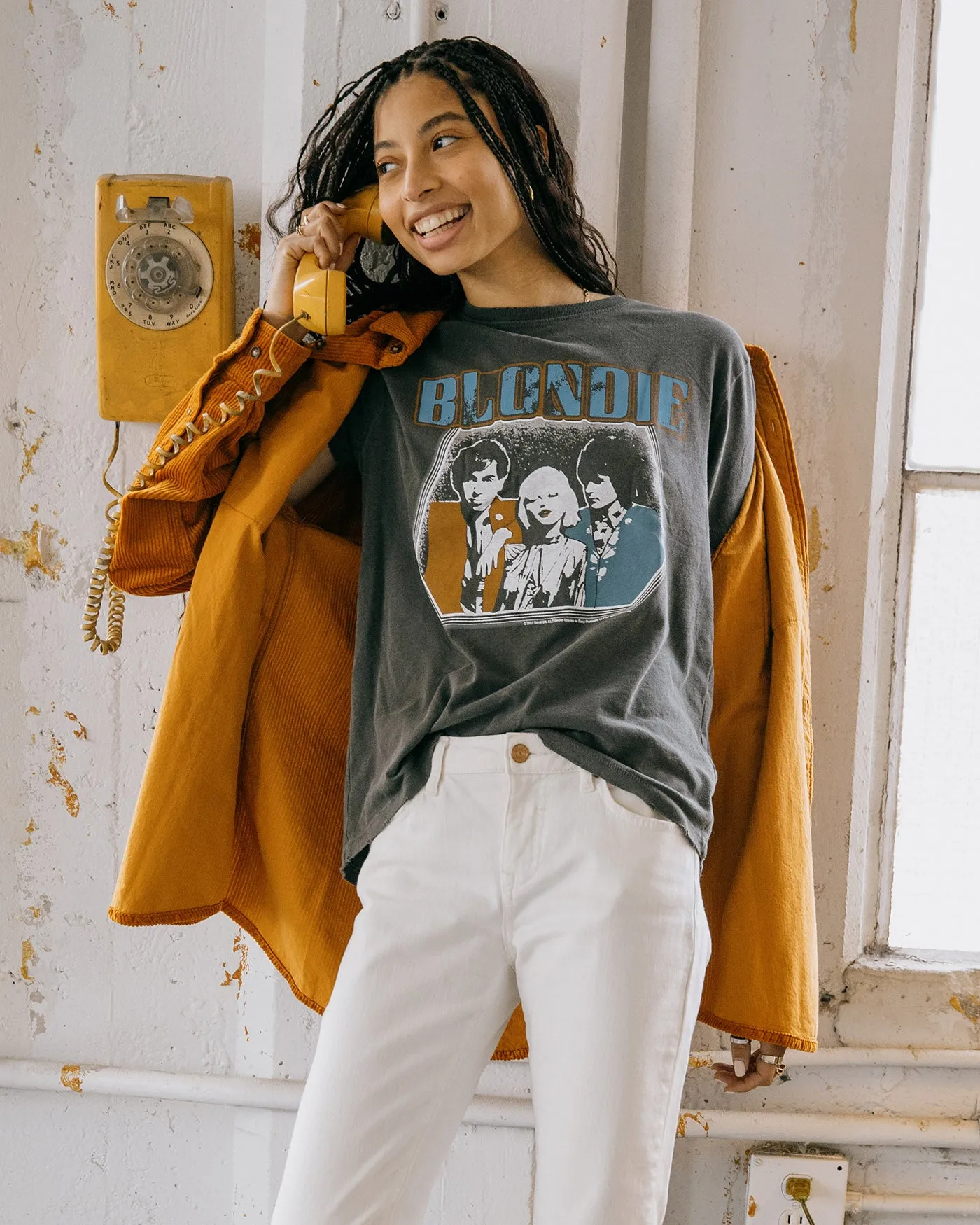 Women's Blondie Glitter Vintage Tee sold by Junk Food Clothing product image thumbnail 2