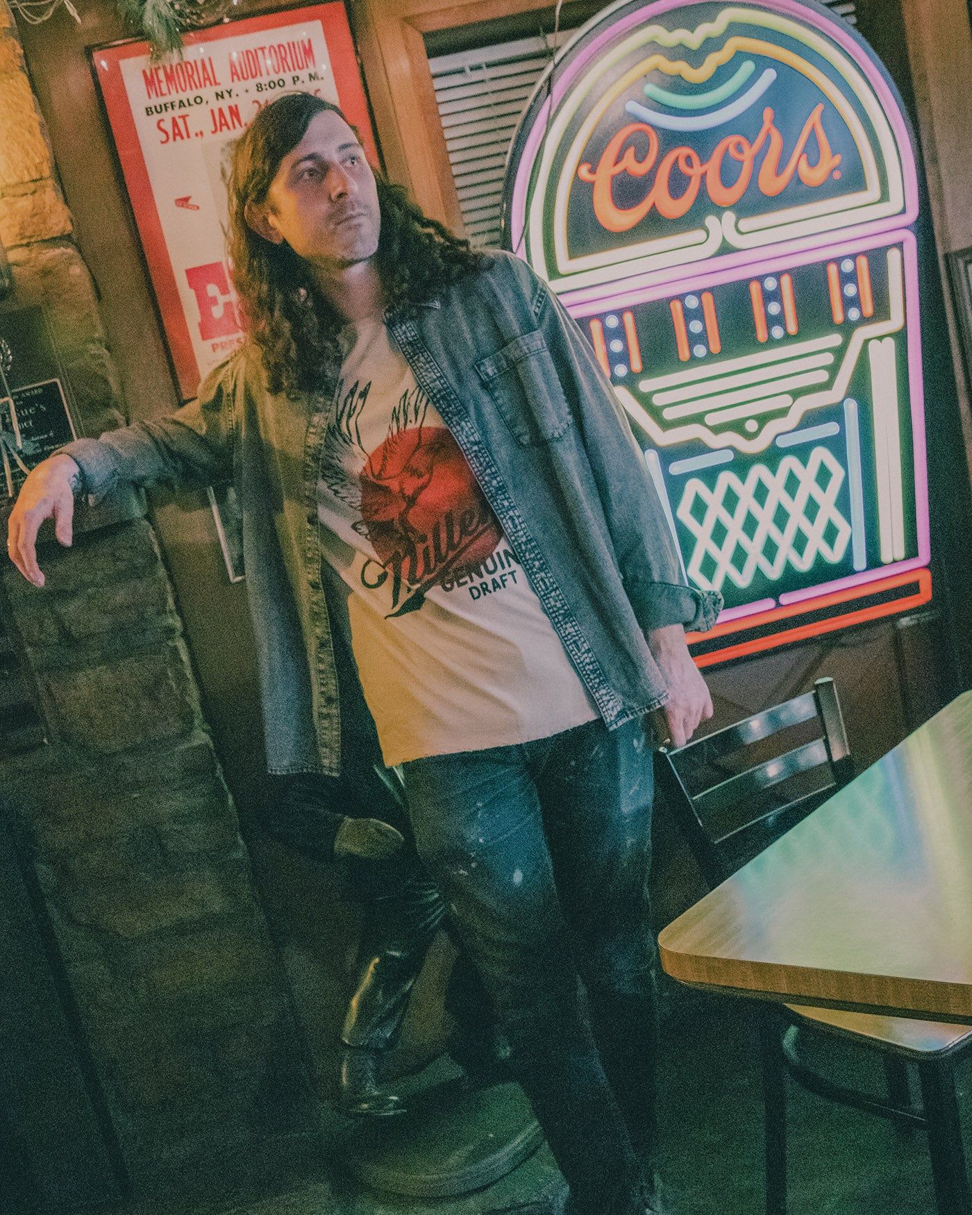 Miller Genuine Draft Vintage Tee sold by Junk Food Clothing product image thumbnail 2