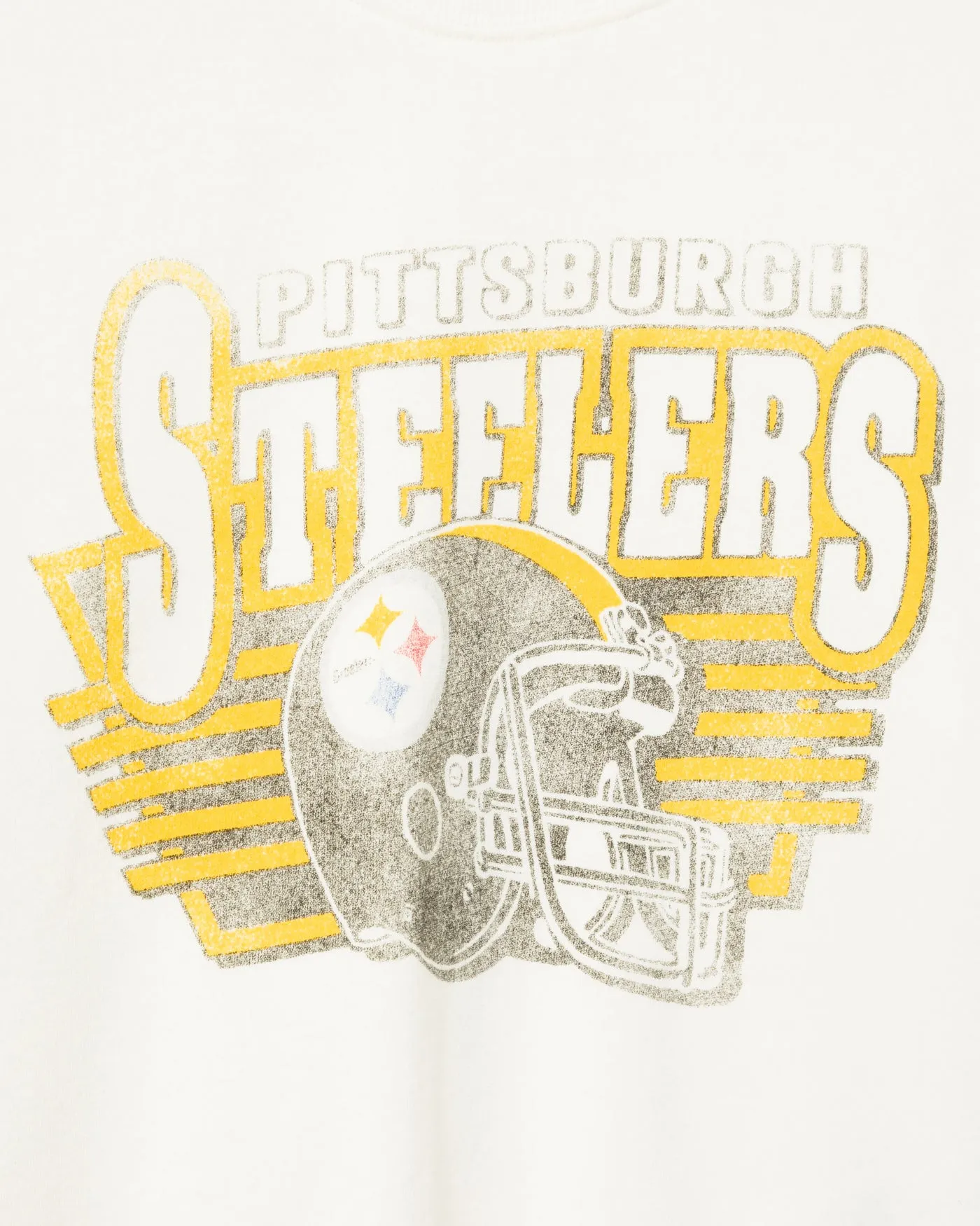 Women's Pittsburgh Steelers Kickoff Crop Crew Fleece sold by Junk Food Clothing product image thumbnail 3