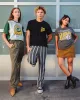 Women's Green Bay Packers Color Block Crop Tee sold by Junk Food Clothing