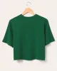 Women's Green Bay Packers Color Block Crop Tee sold by Junk Food Clothing