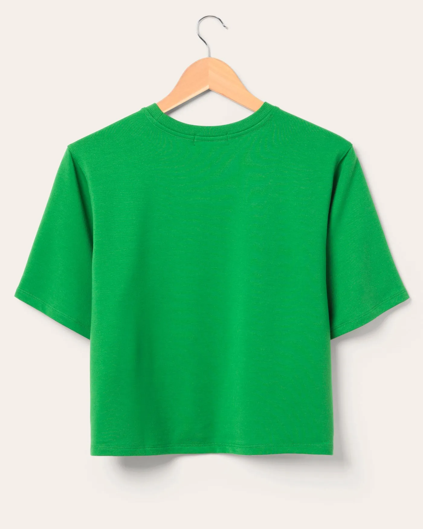 Women's Philadelphia Eagles Color Block Crop Tee sold by Junk Food Clothing product image thumbnail 4