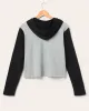 Women's San Francisco 49ers Block Crop Hoodie sold by Junk Food Clothing