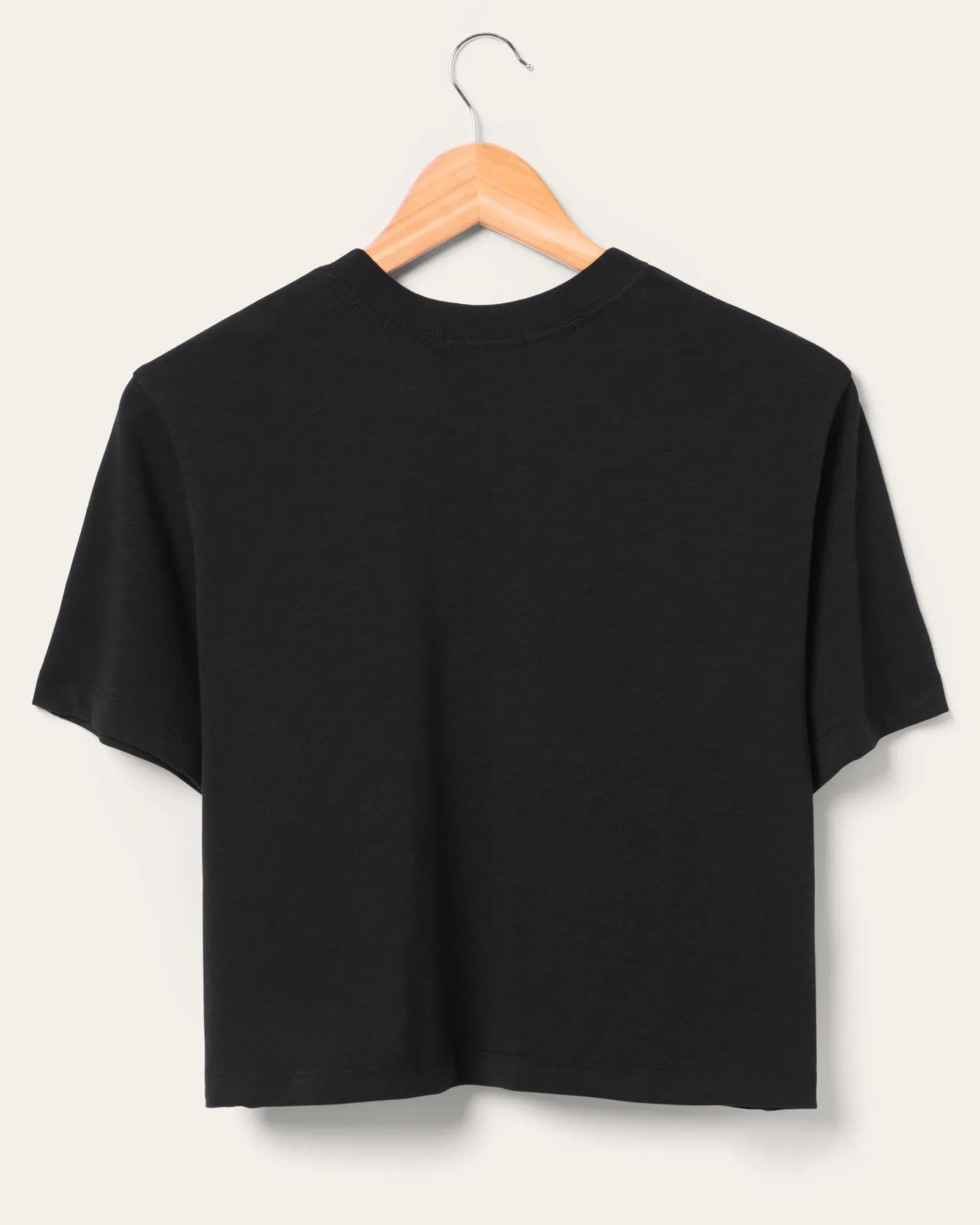 Women's Pittsburgh Steelers Blitz Mock Neck Crop Tee sold by Junk Food Clothing product image thumbnail 4