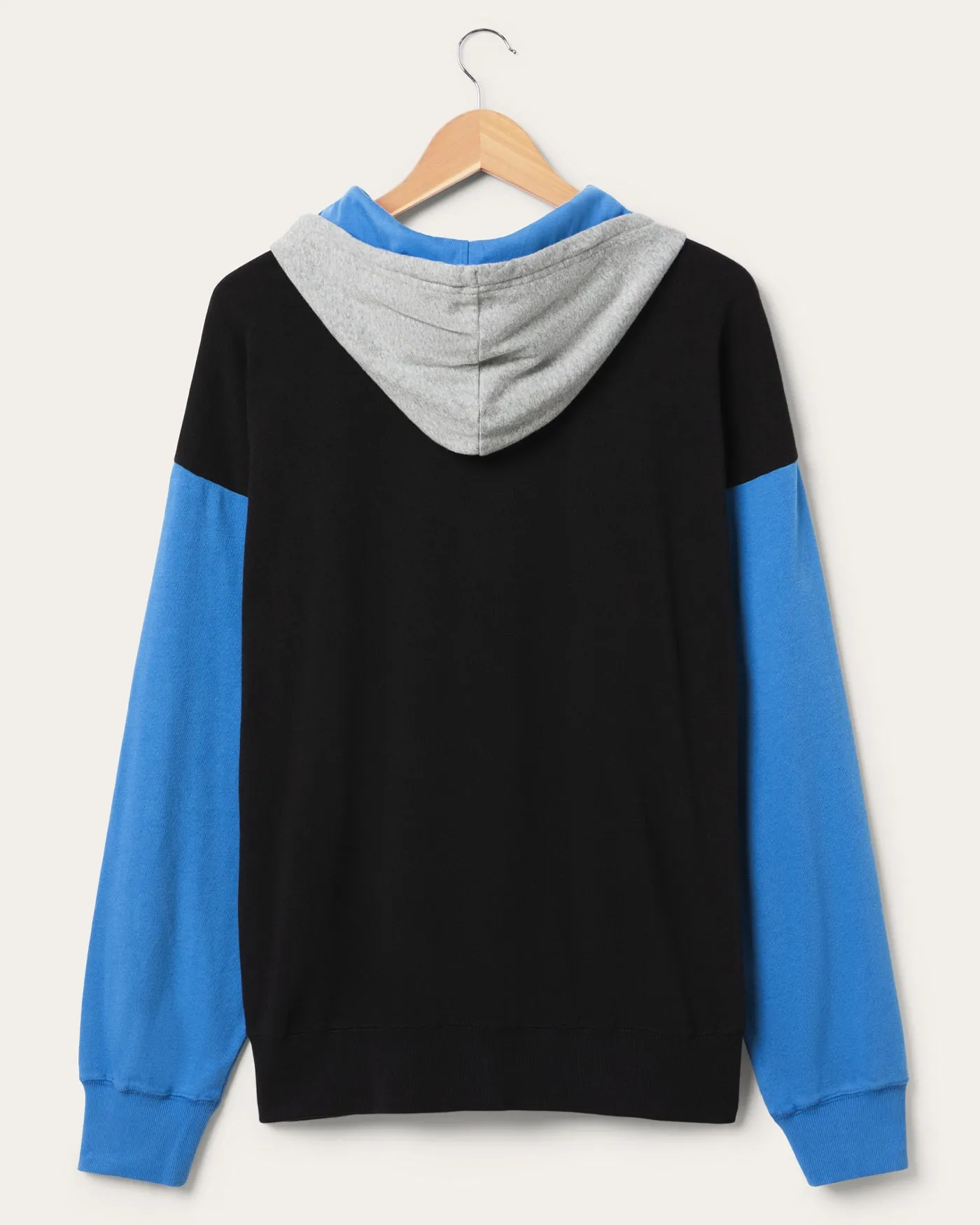 Detroit Lions Tri Color Block Hoodie sold by Junk Food Clothing product image thumbnail 2