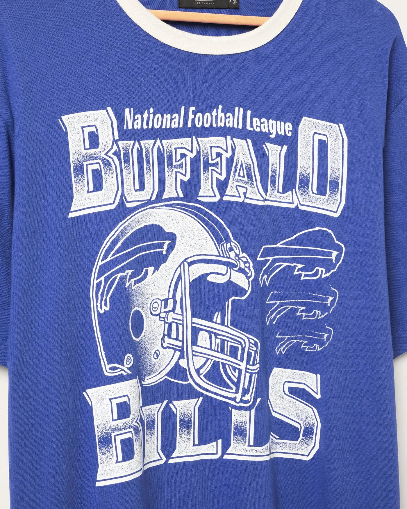 Buffalo Bills Oversized Ringer Tee sold by Junk Food Clothing product image thumbnail 4
