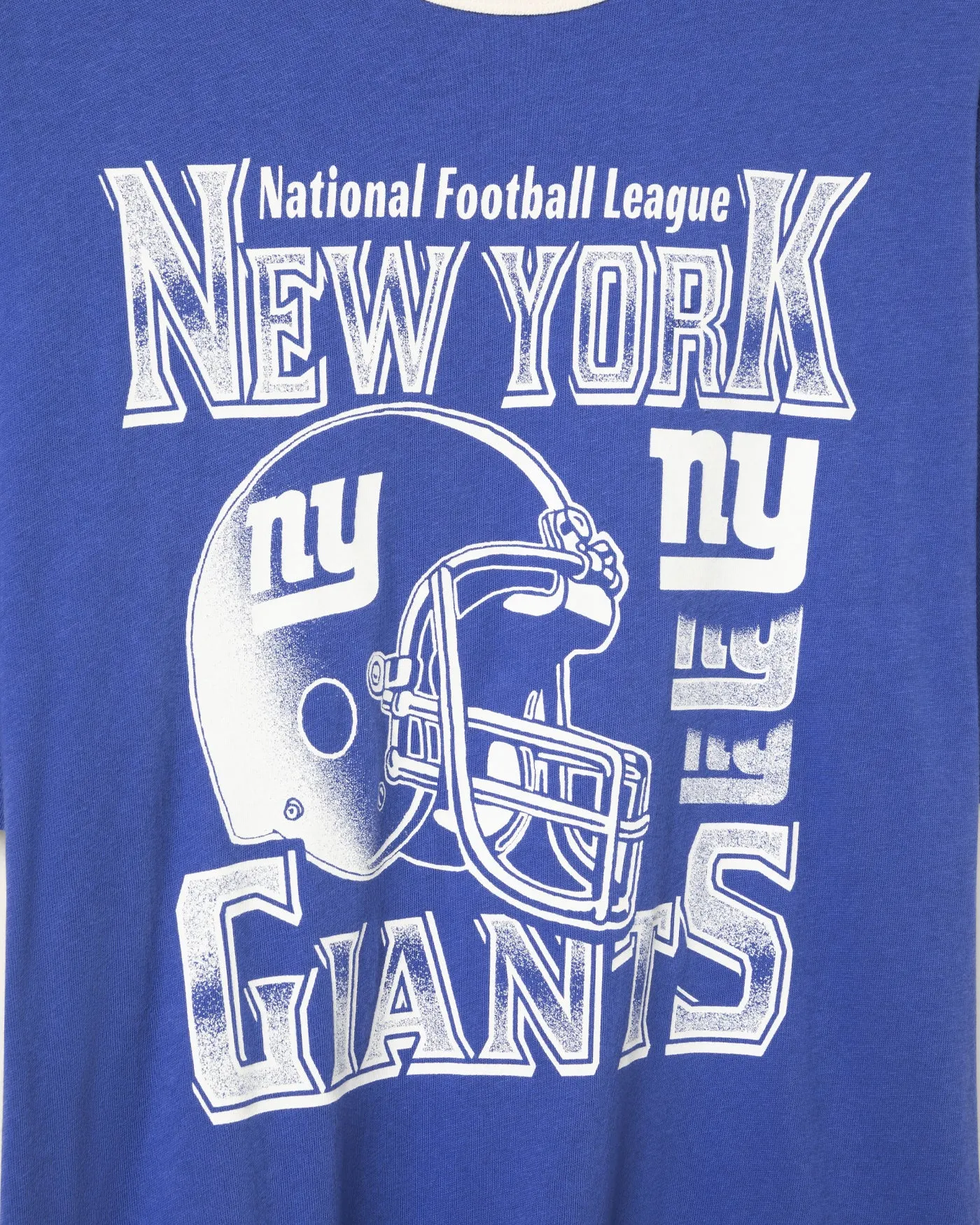 New York Giants Oversized Ringer Tee sold by Junk Food Clothing product image thumbnail 4