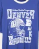 Denver Broncos Oversized Ringer Tee sold by Junk Food Clothing