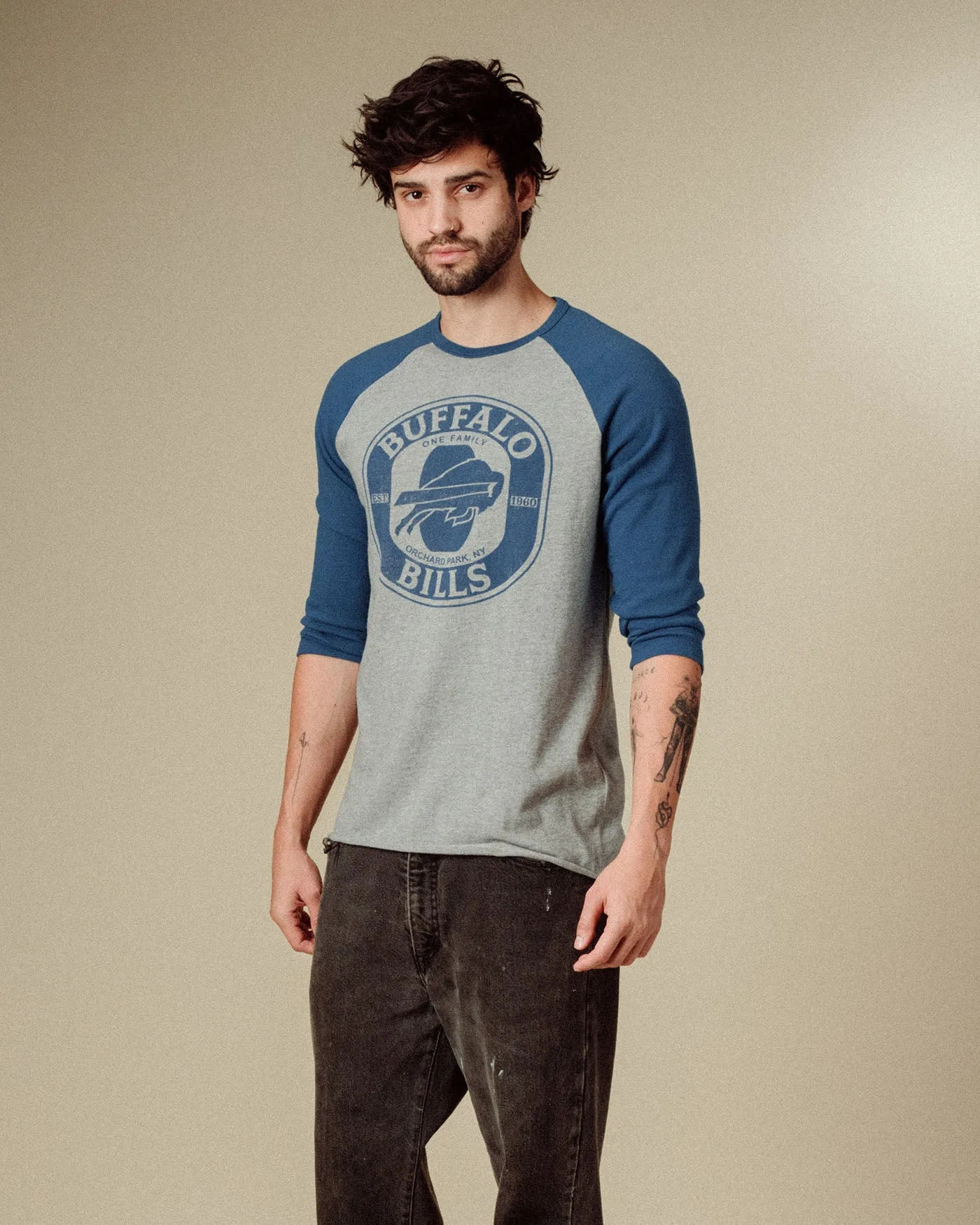 Buffalo Bills Elite Raglan sold by Junk Food Clothing product image thumbnail 2