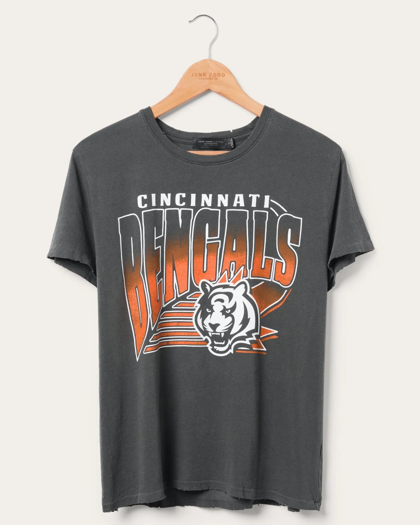 Women's Cincinnati Bengals Vintage Tee sold by Junk Food Clothing