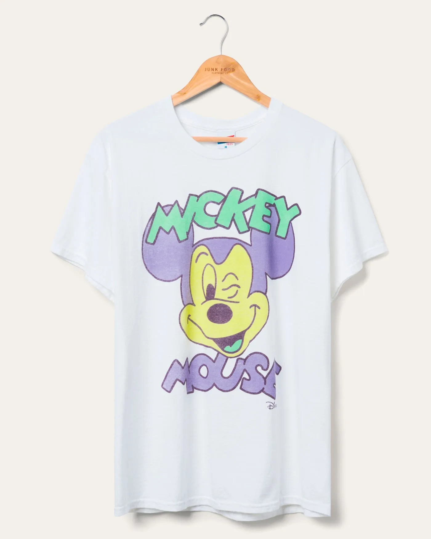 Mickey Wink Flea Market Tee sold by Junk Food Clothing