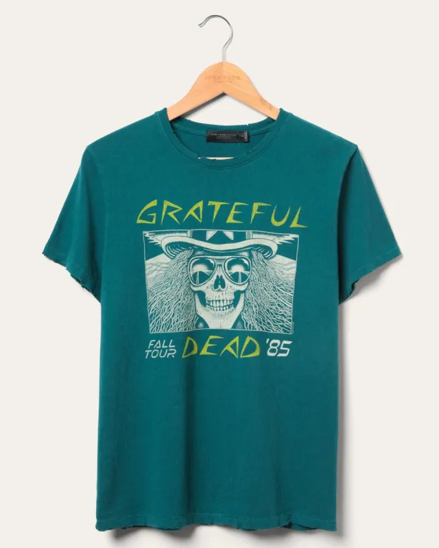 Women's Grateful Dead Oakland 1985 Vintage Tee sold by Junk Food Clothing