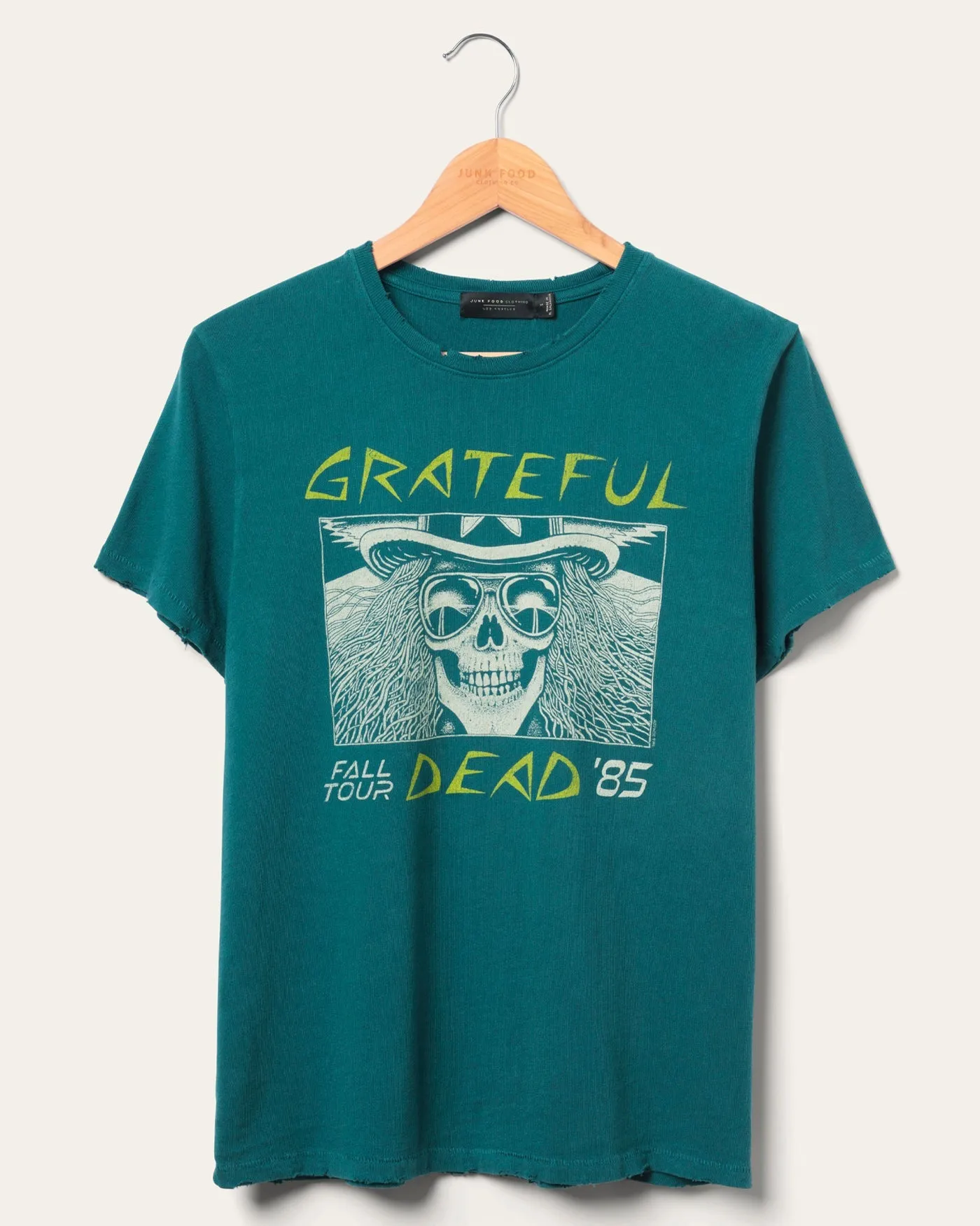 Women's Grateful Dead Oakland 1985 Vintage Tee sold by Junk Food Clothing