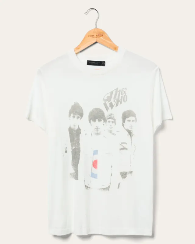 Women's The Who Vintage Tissue Tee sold by Junk Food Clothing