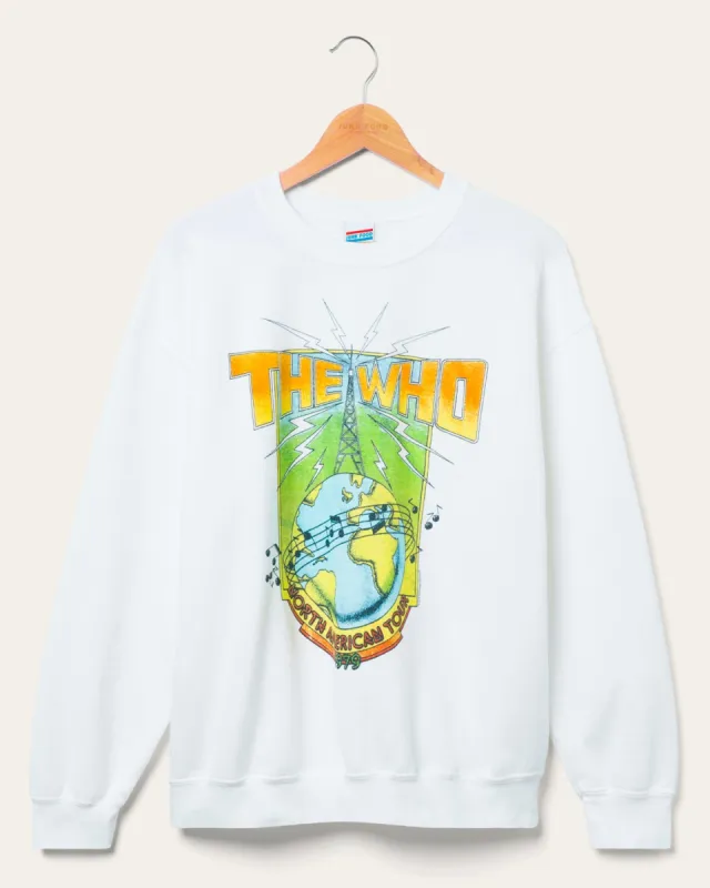 The Who North American Tour 1979 Flea Market Fleece sold by Junk Food Clothing