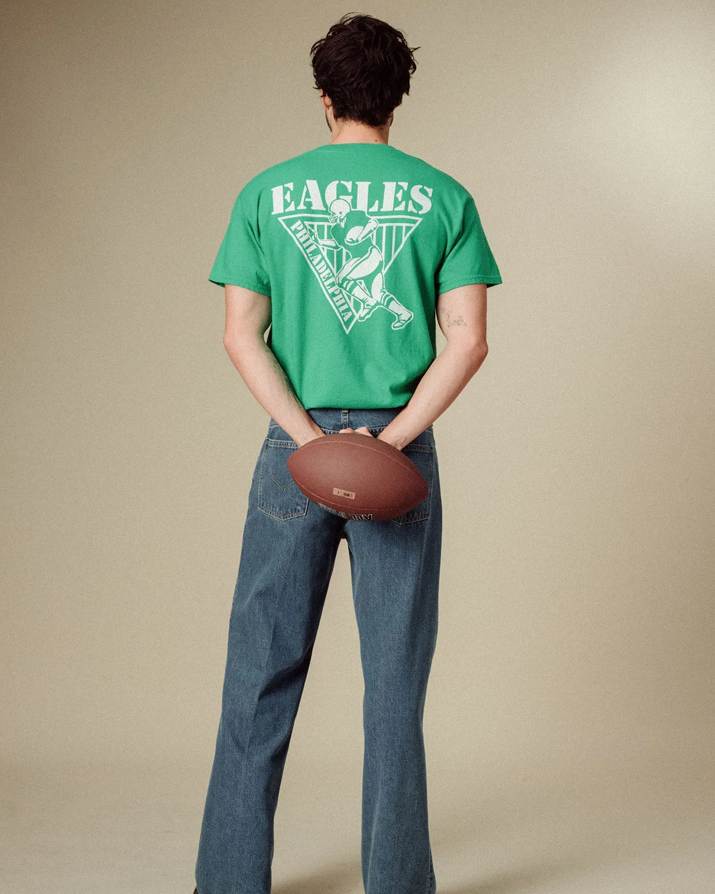 Philadelphia Eagles Drive Tee sold by Junk Food Clothing product image thumbnail 2