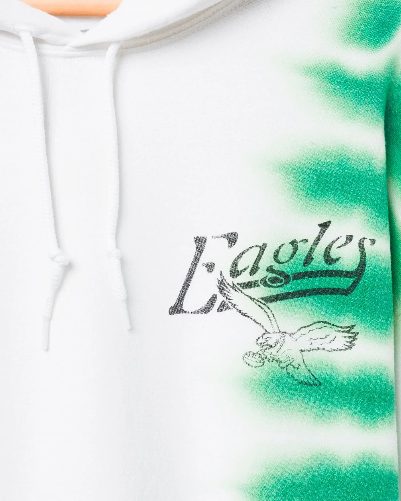 Philadelphia Eagles Stitch Tie Dye Hoodie sold by Junk Food Clothing product image thumbnail 3