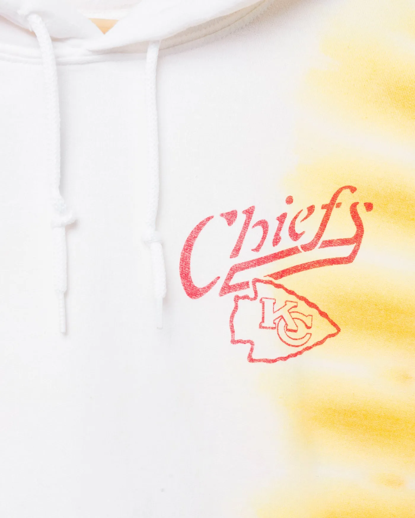 Kansas City Chiefs Stitch Tie Dye Hoodie sold by Junk Food Clothing product image thumbnail 3