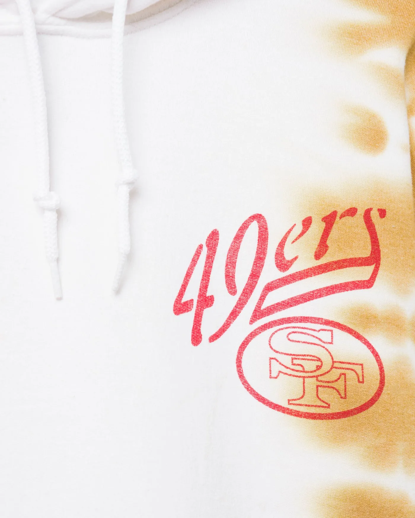 San Francisco 49ers Stitch Tie Dye Hoodie sold by Junk Food Clothing product image thumbnail 3