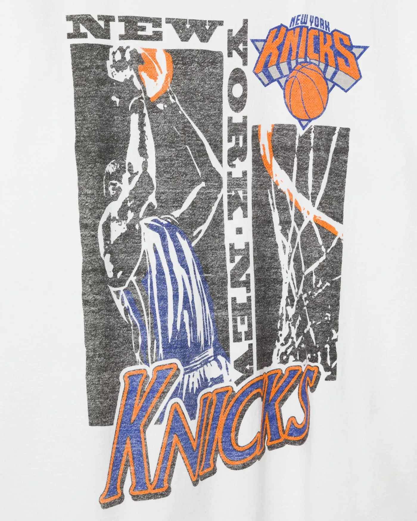 Knicks Jump Shot Short Sleeve Tee sold by Junk Food Clothing product image thumbnail 3