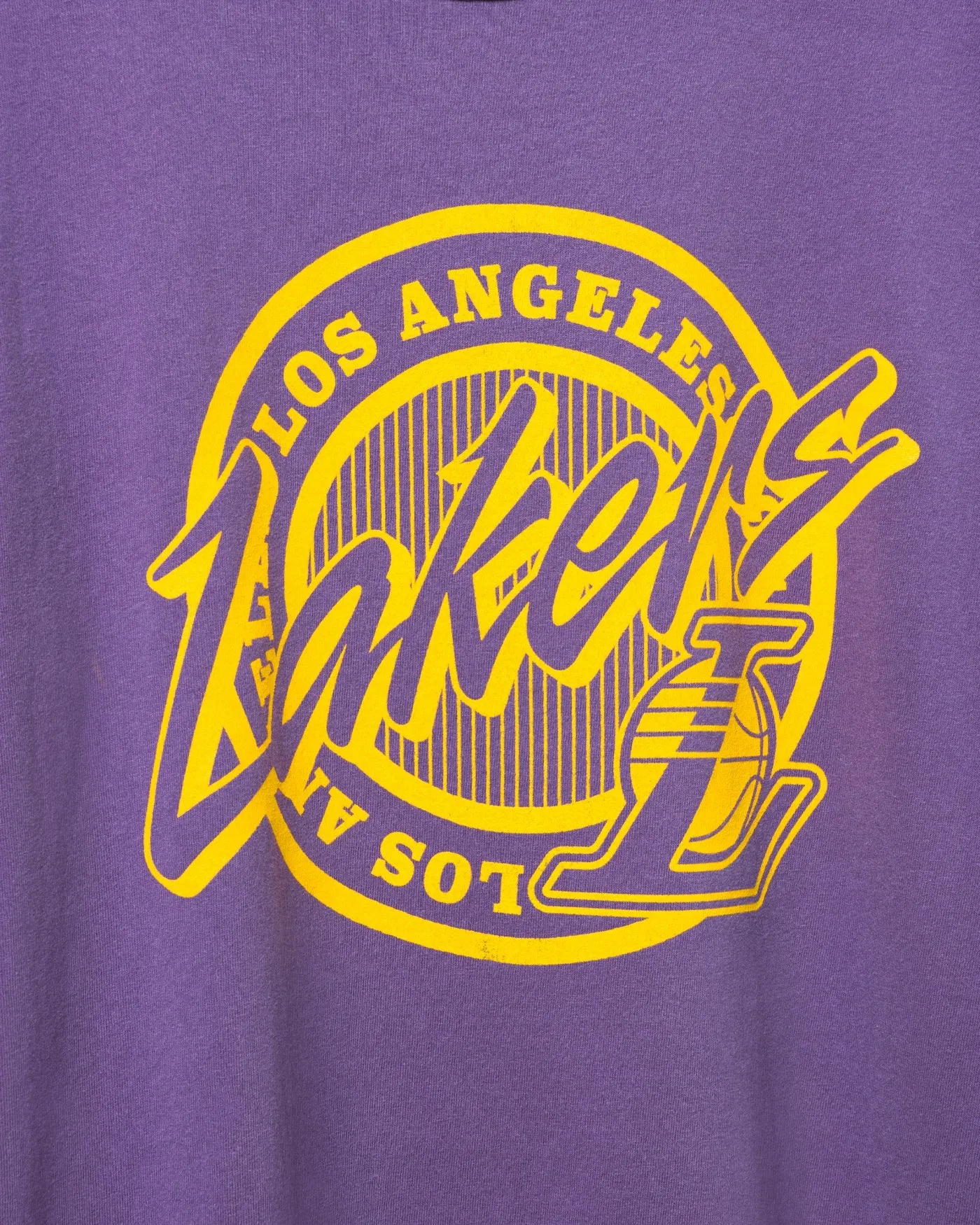 Lakers Crest Vintage Tee sold by Junk Food Clothing product image thumbnail 3