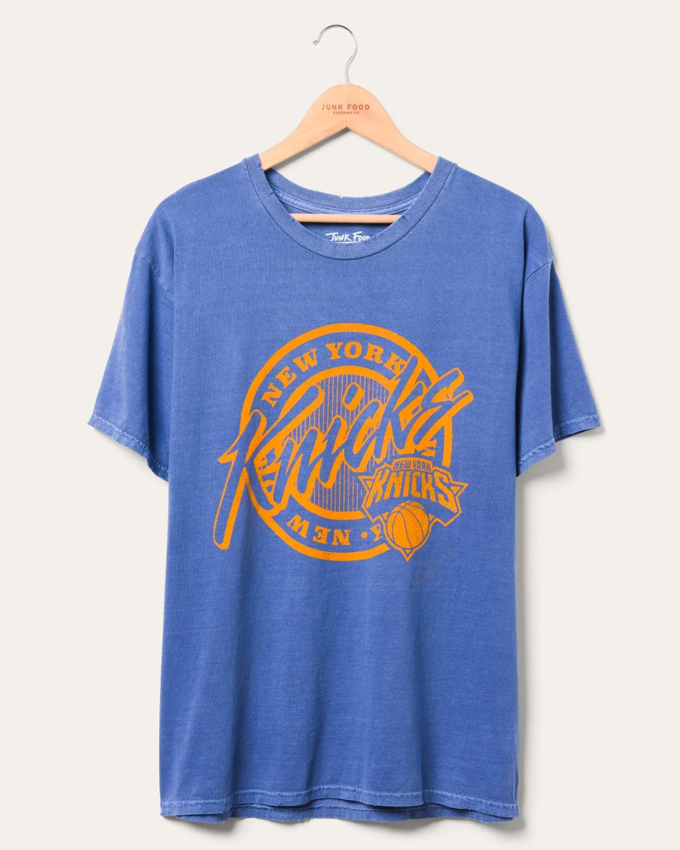 Knicks Crest Vintage Tee sold by Junk Food Clothing