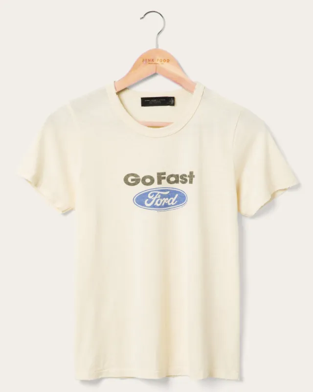 Women's Ford Fast Girl Original Tee sold by Junk Food Clothing