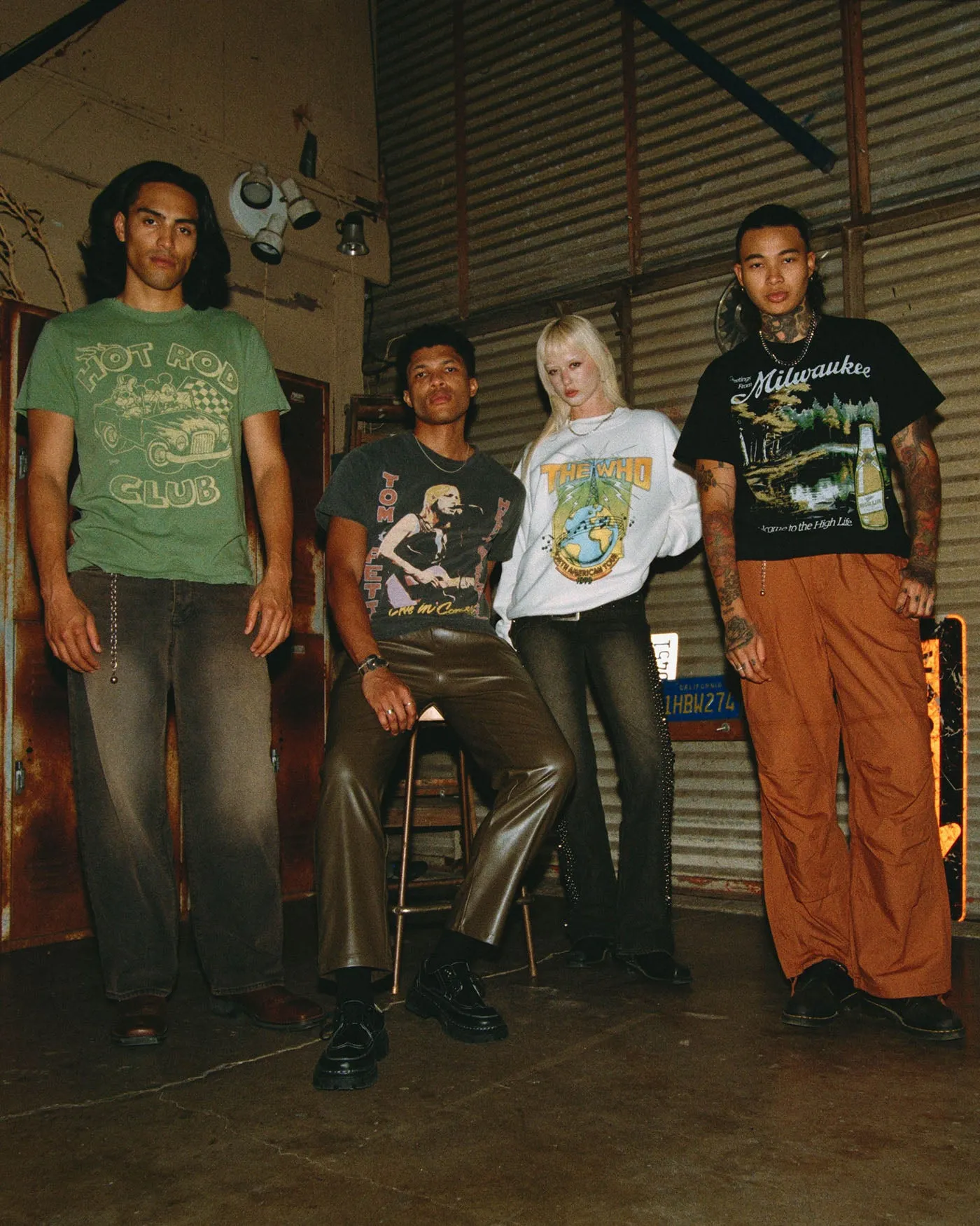 Miller High Life Greetings From Milwaukee Flea Market Tee sold by Junk Food Clothing product image thumbnail 2