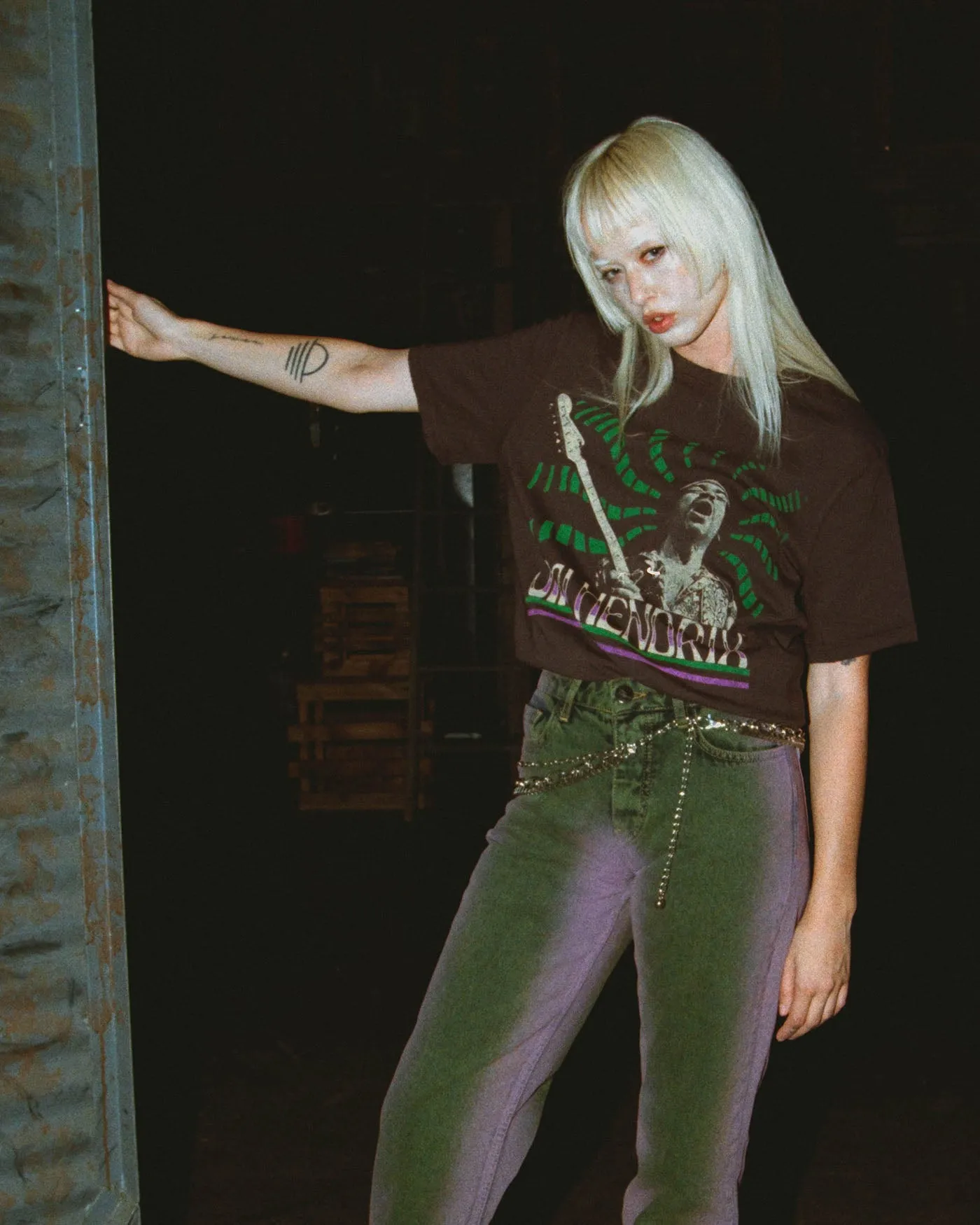 Jimi Hendrix Vintage Tee sold by Junk Food Clothing product image thumbnail 3