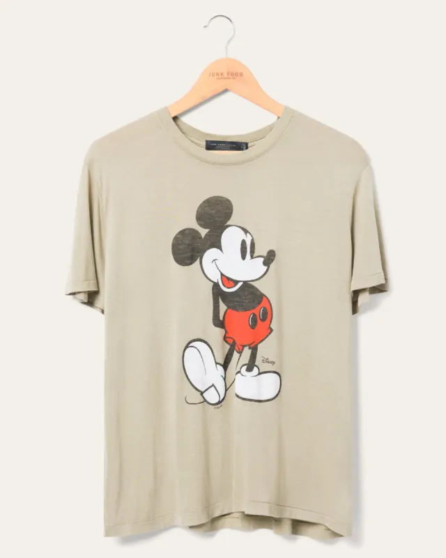 Women's Classic Mickey Vintage Tissue Tee sold by Junk Food Clothing