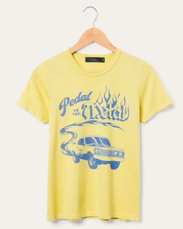 Women's Pedal to the Metal Original Tee sold by Junk Food Clothing