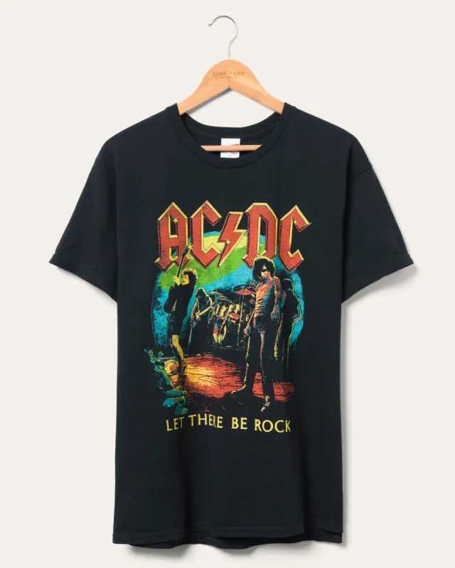 AC/DC Let There Be Rock Flea Market Tee sold by Junk Food Clothing