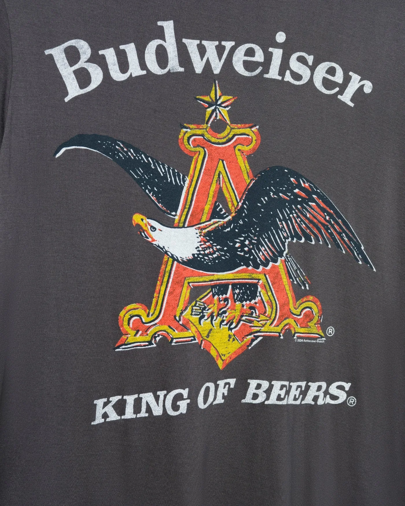 Women's Budweiser Eagle Vintage Tissue Tee sold by Junk Food Clothing product image thumbnail 3