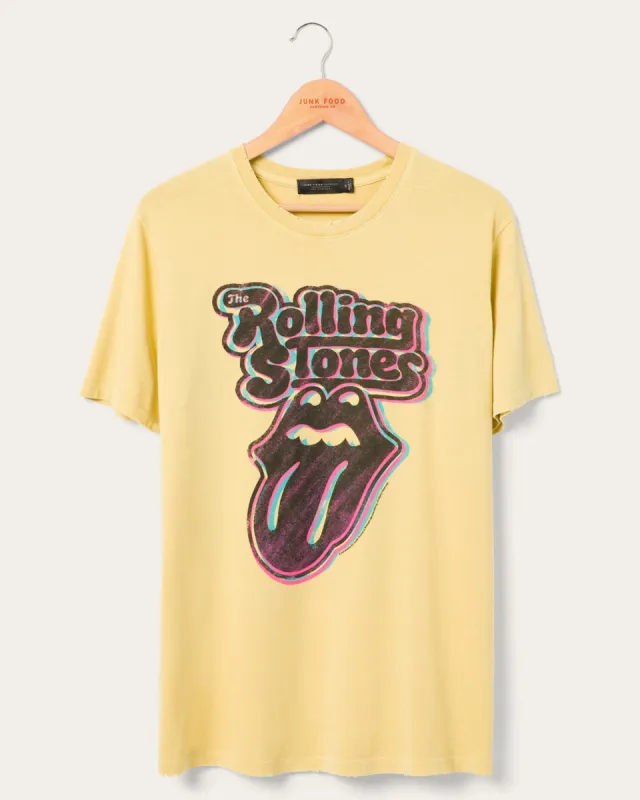 The Rolling Stones Logo Vintage Tee sold by Junk Food Clothing
