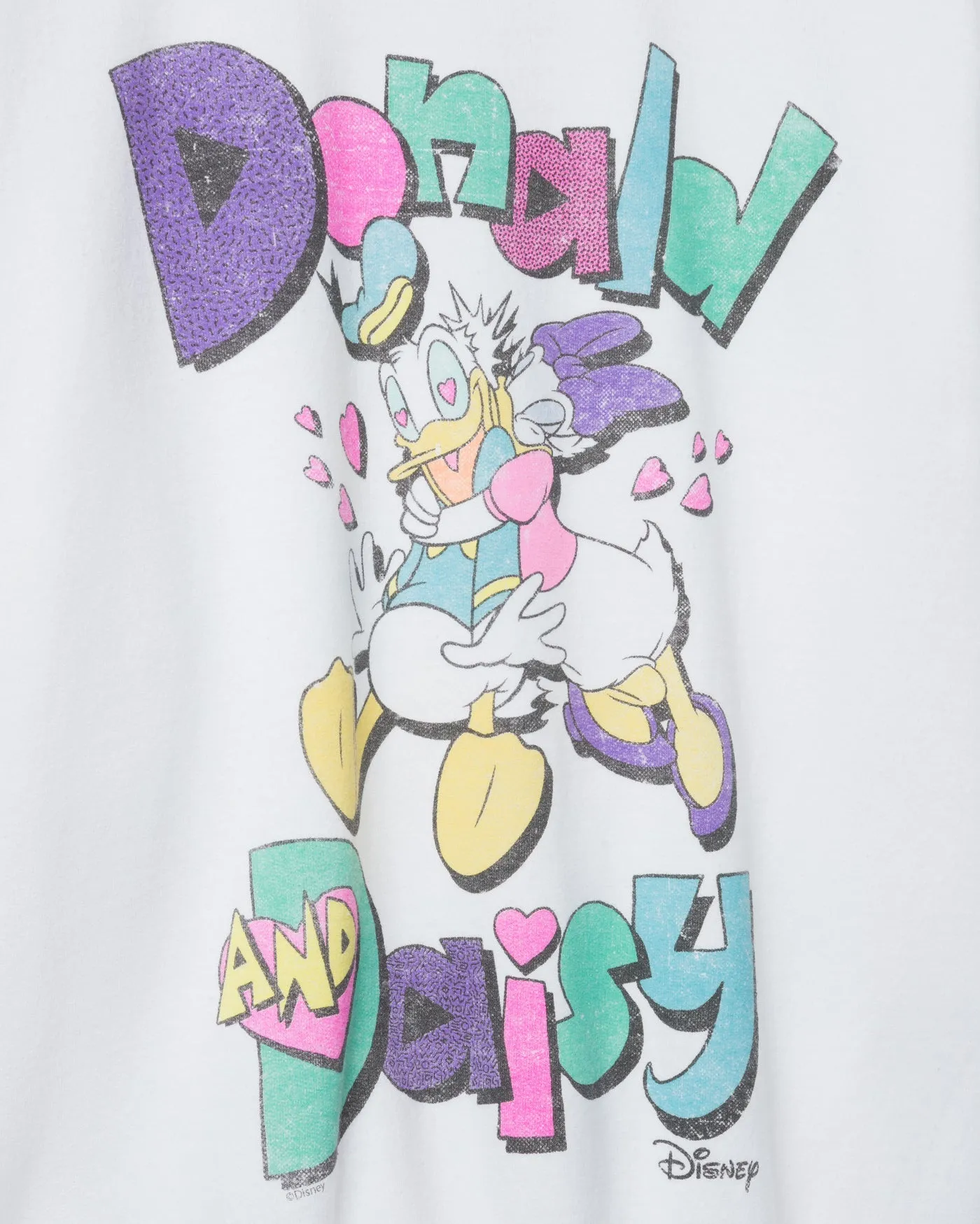 Donald And Daisy Flea Market Fleece sold by Junk Food Clothing product image thumbnail 3