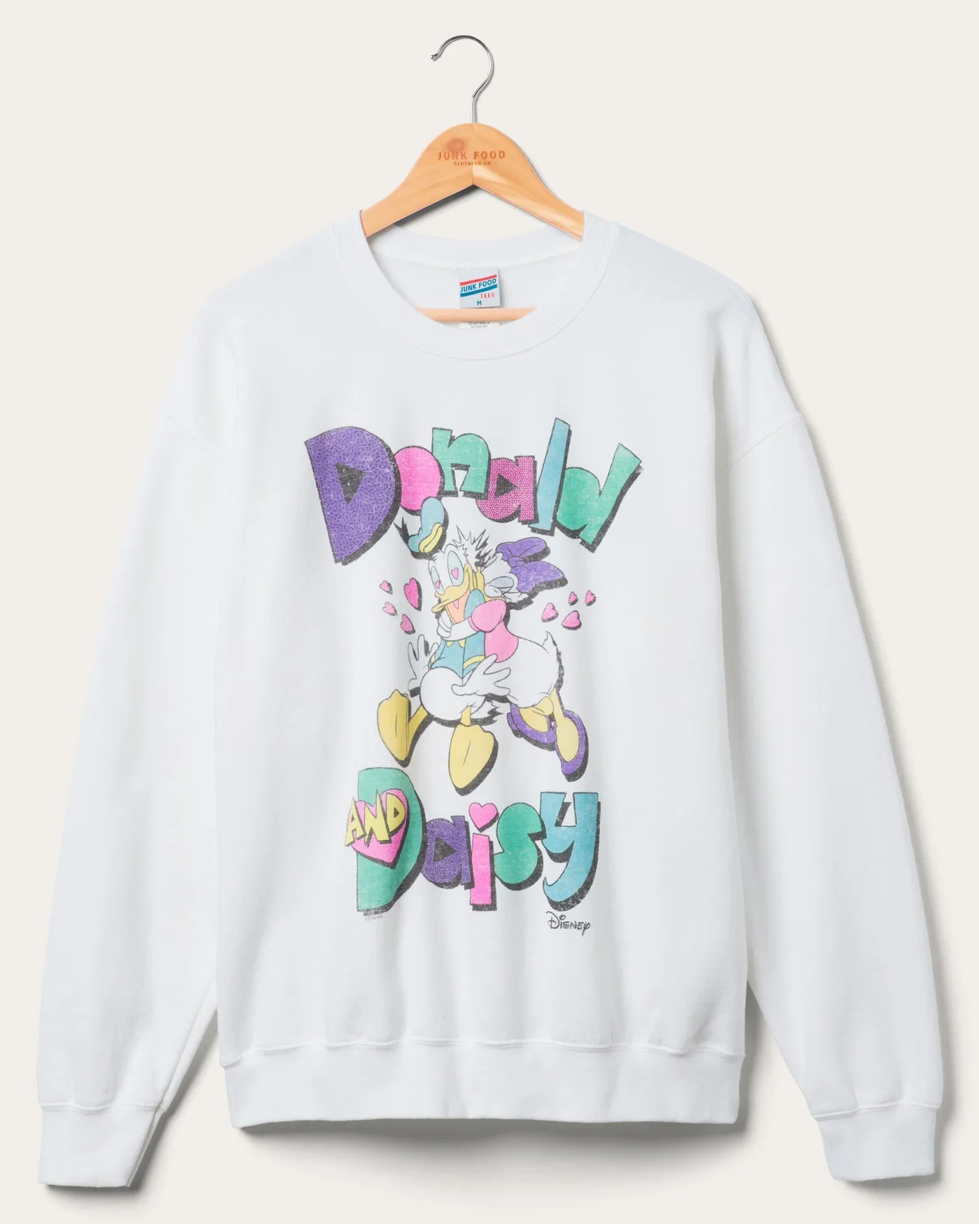 Donald And Daisy Flea Market Fleece sold by Junk Food Clothing