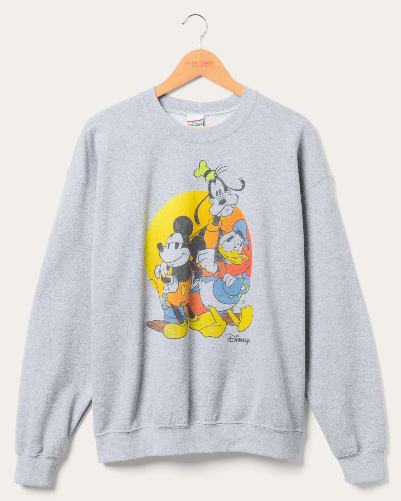 Donald and Pals Flea Market Fleece sold by Junk Food Clothing