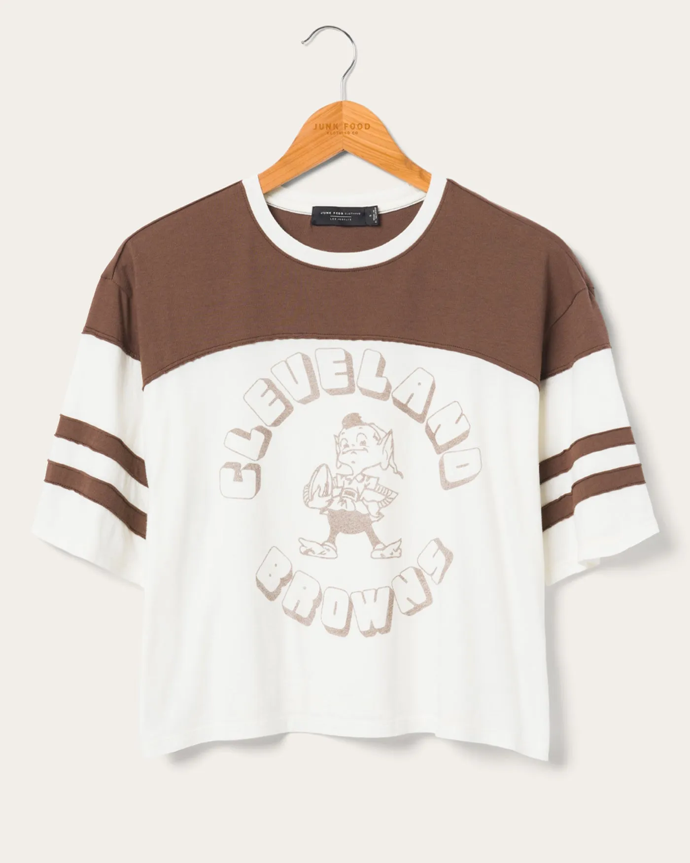 Women's Cleveland Browns Hail Mary Tee sold by Junk Food Clothing